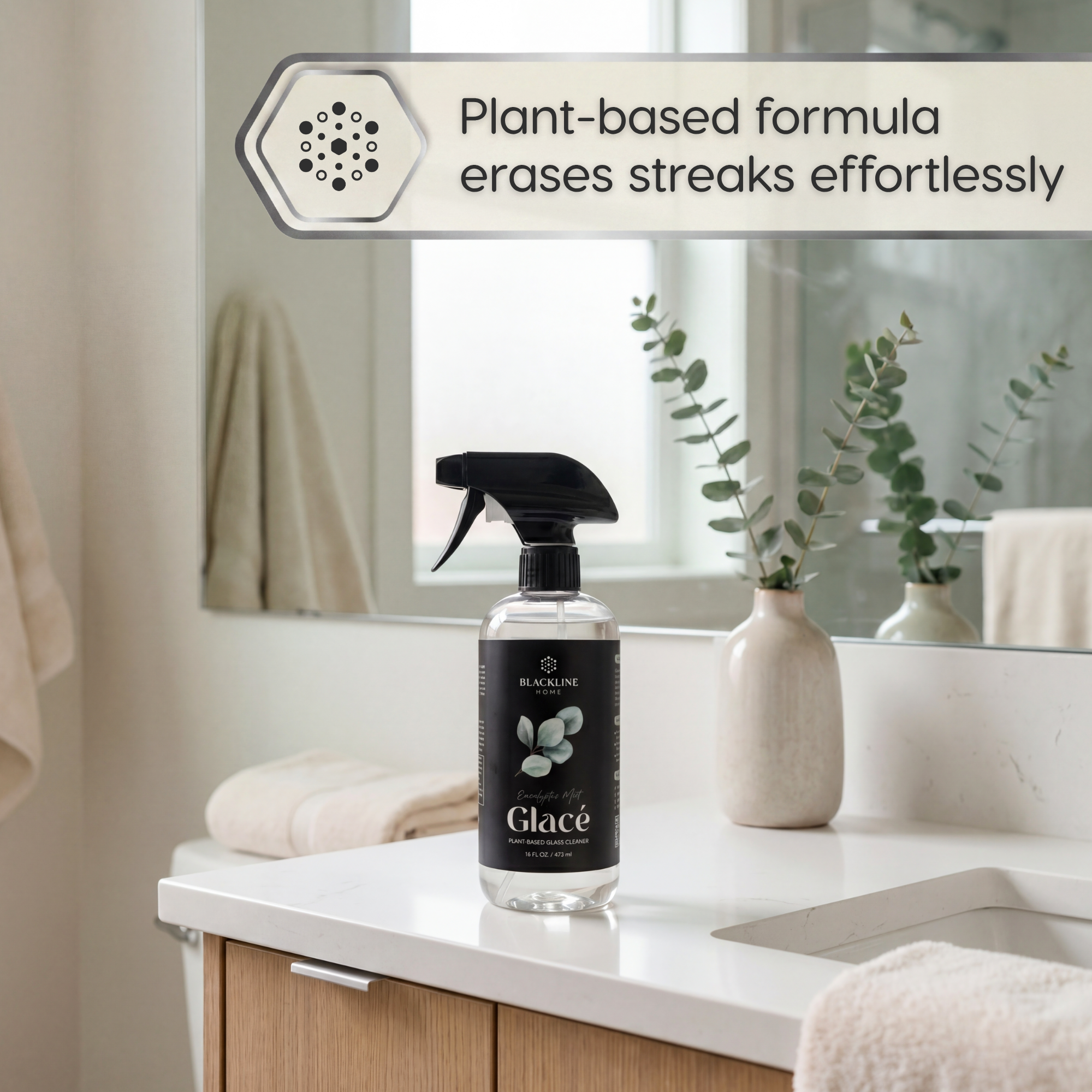 Glacé | Plant-Based Glass Cleaner